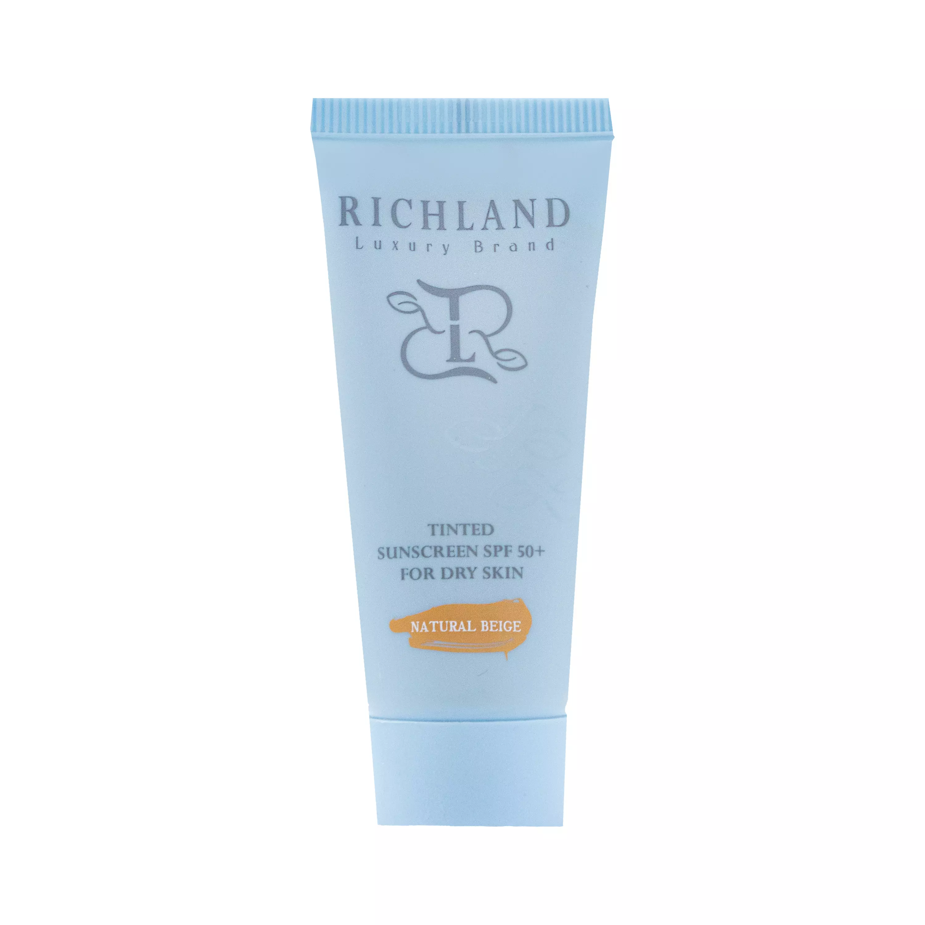 ضد آفتاب رنگی +spf50 پوست خشک بژ طبیعی ریچلند